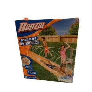 NEW Banzai speed blast water slide speed action slide 16ft L x 28in W